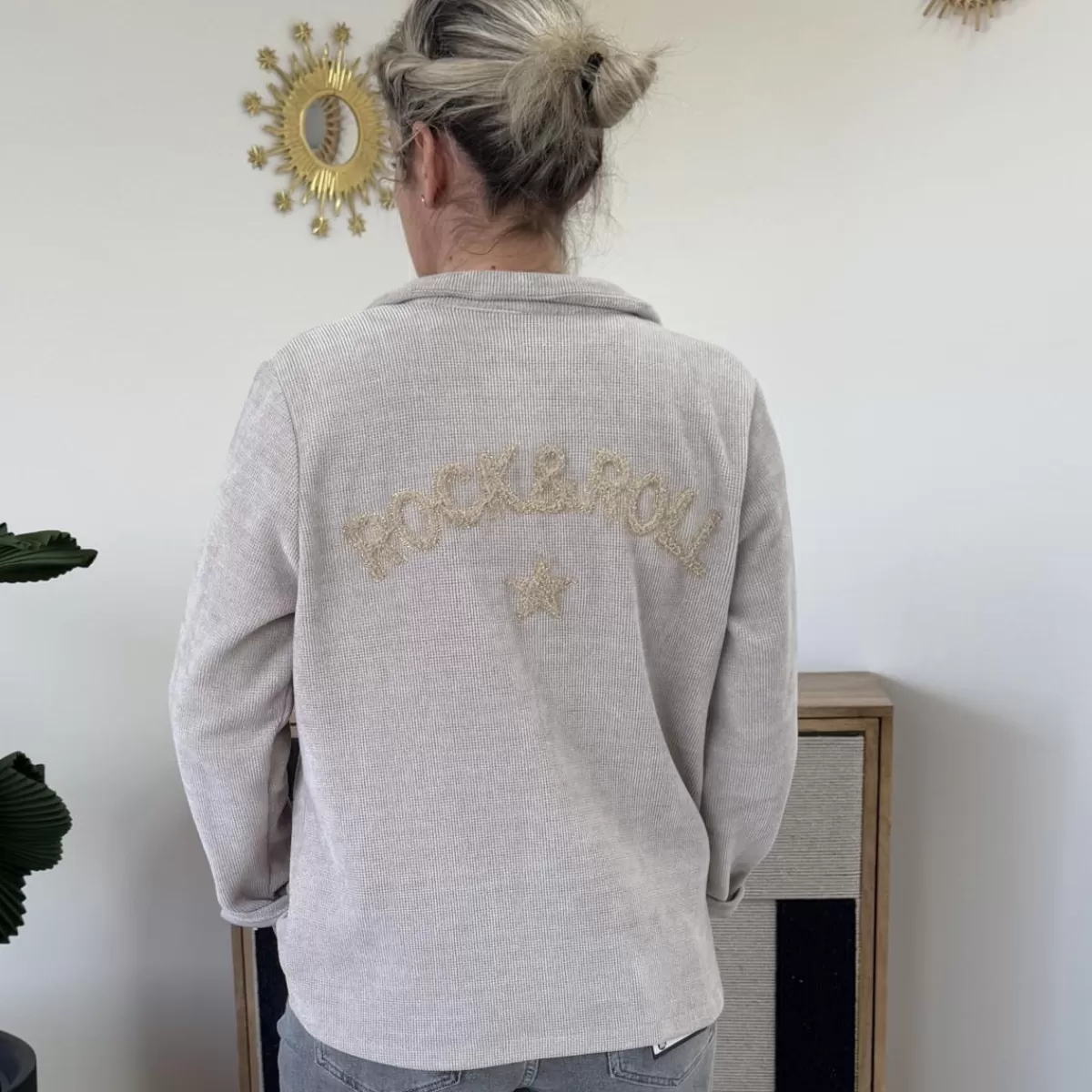 Blazer rock beige<Le Dressing de Sarah D Sale
