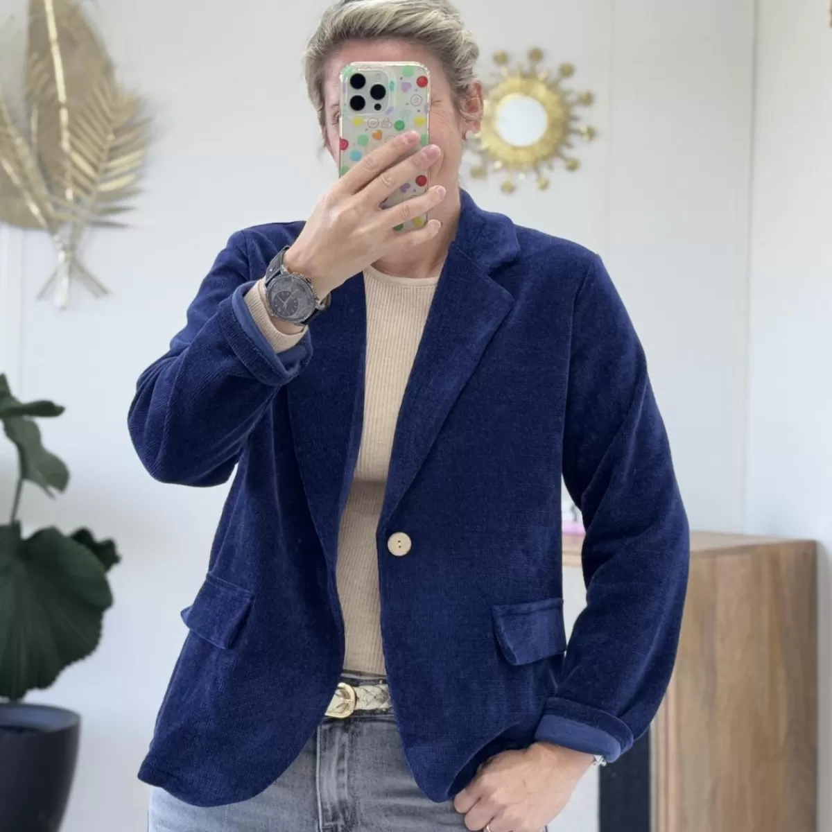 Blazer rock marine<Le Dressing de Sarah D Hot