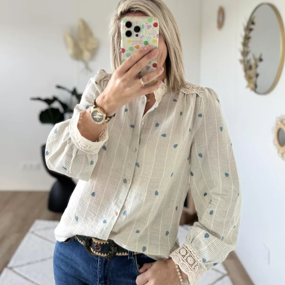 Chemise Freya<Le Dressing de Sarah D Cheap