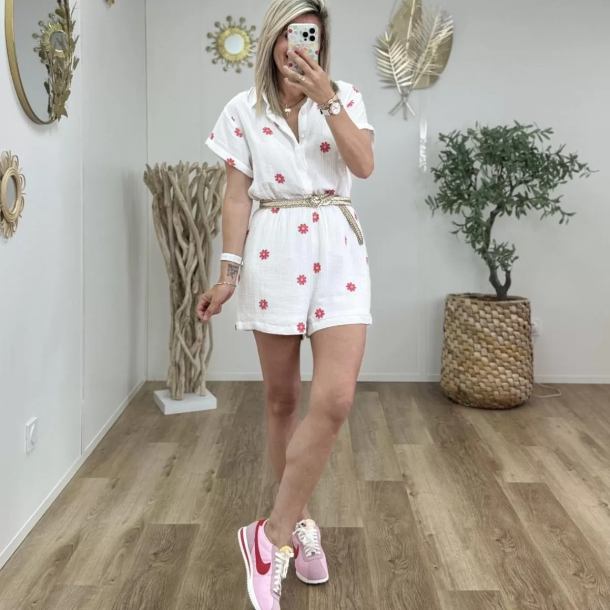 Combi short Carine<Le Dressing de Sarah D Cheap