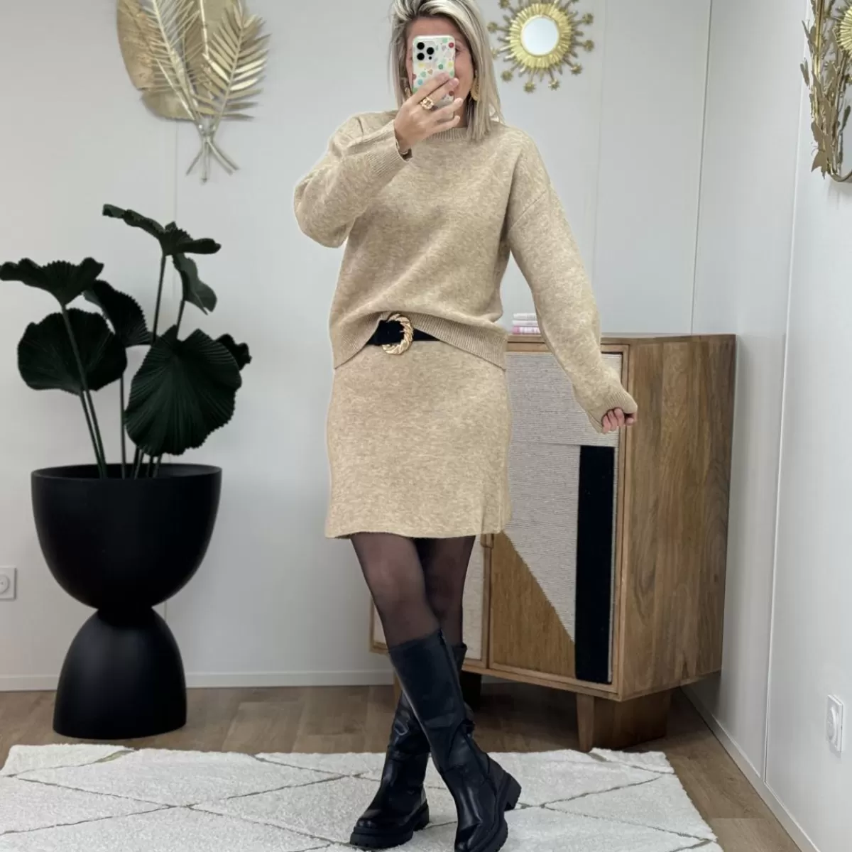 Ensemble Alma beige<Le Dressing de Sarah D Best Sale