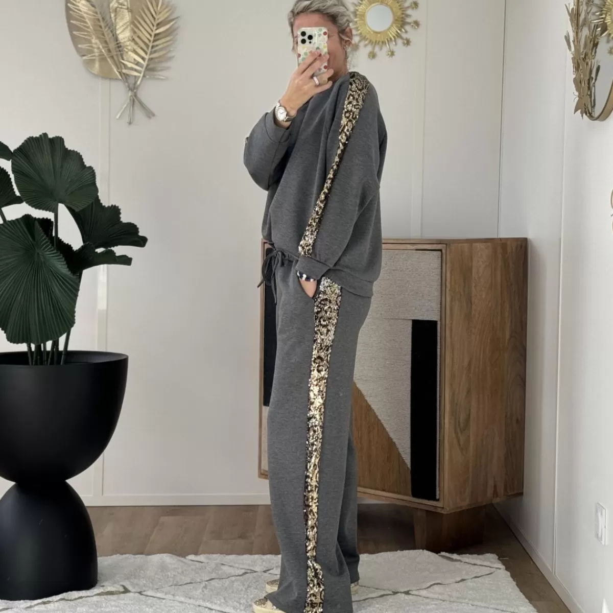 Ensemble Sarah gris<Le Dressing de Sarah D Shop