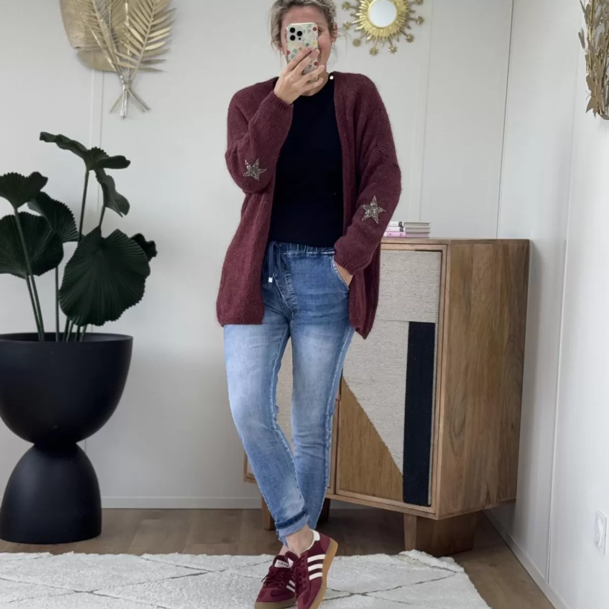 Gilet Adam bordeaux<Le Dressing de Sarah D Sale