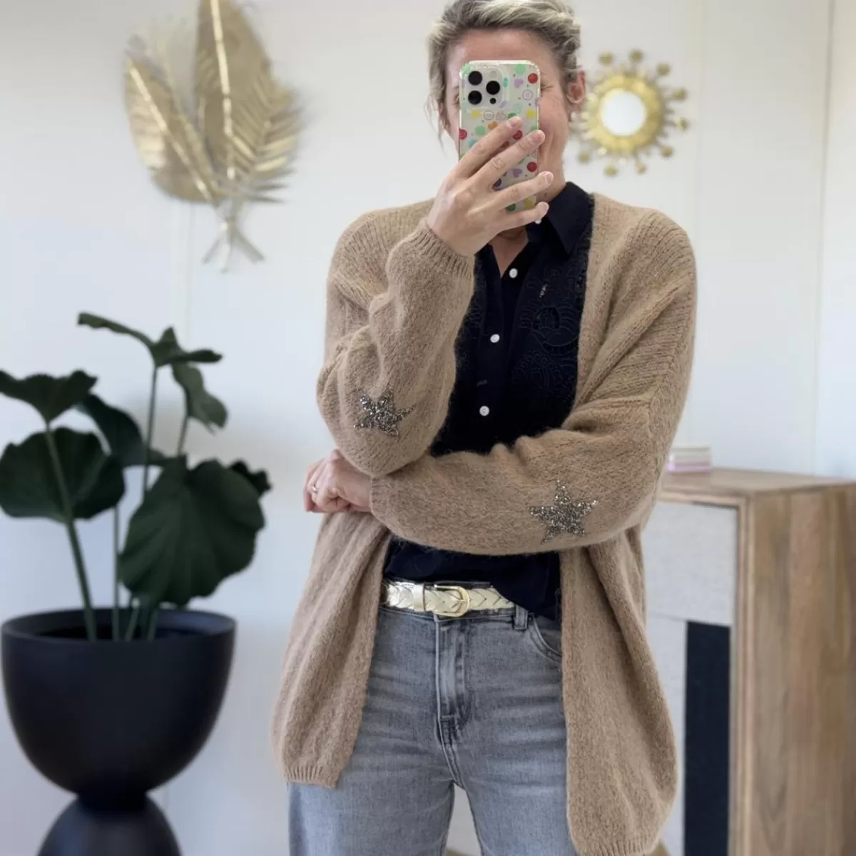 Gilet Adam camel<Le Dressing de Sarah D Fashion