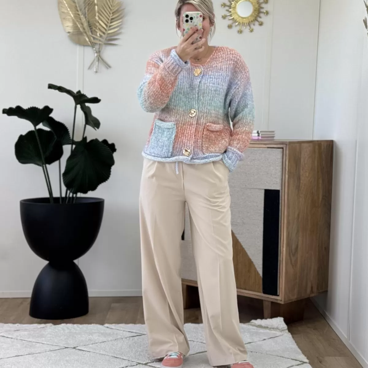 Gilet Beverly multi couleurs<Le Dressing de Sarah D Outlet