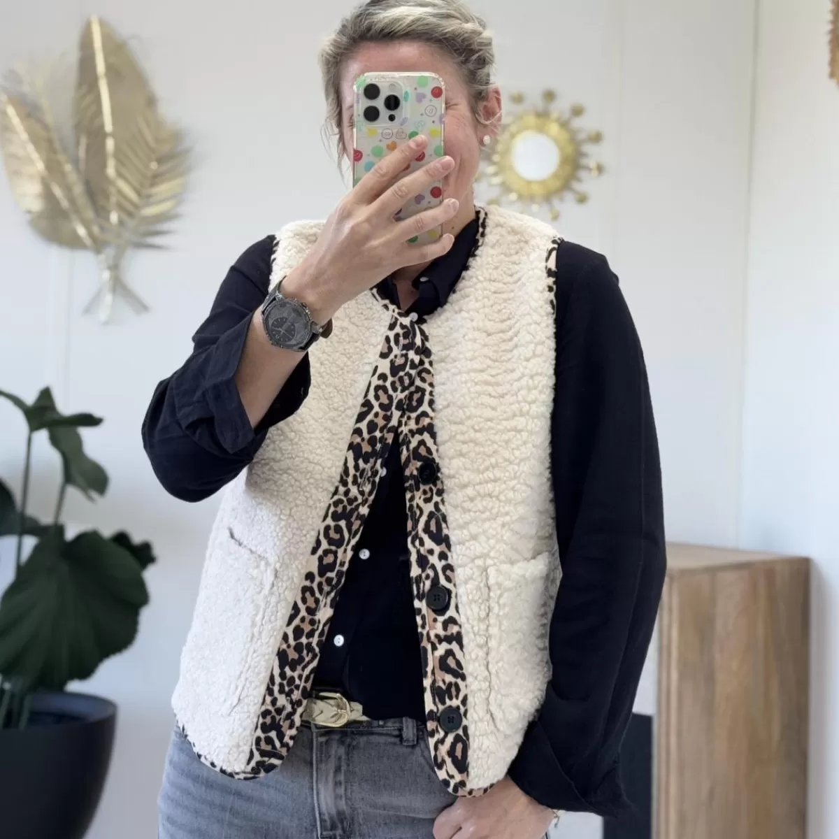 Gilet June<Le Dressing de Sarah D Fashion