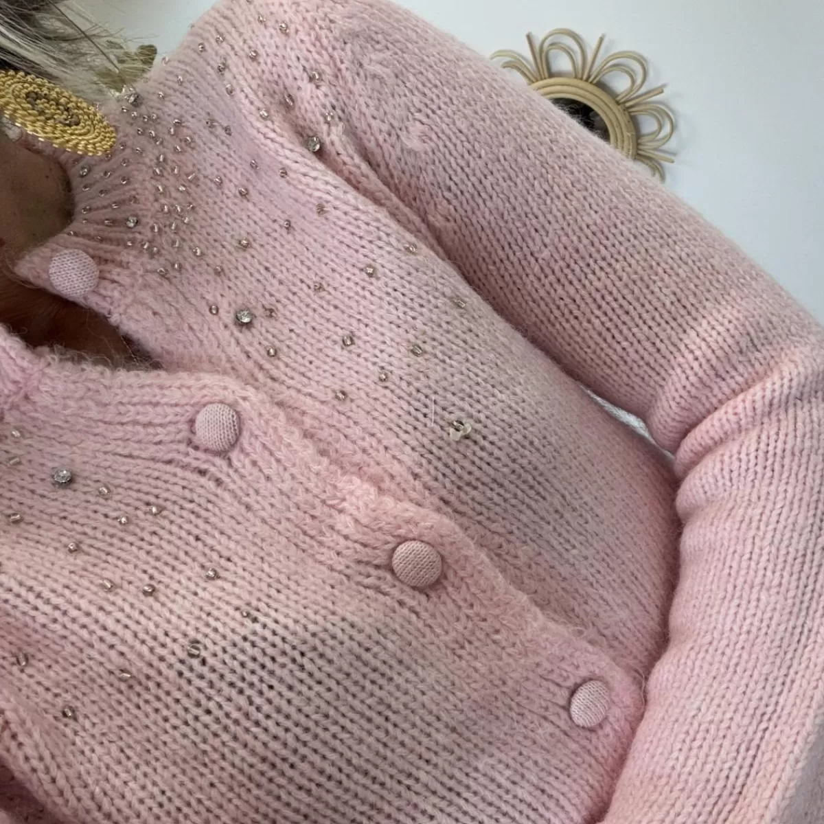 Gilet Pink<Le Dressing de Sarah D Store