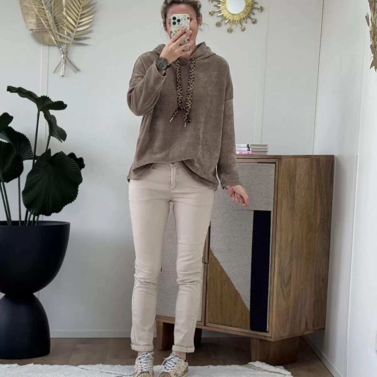 Jean chino beige<Le Dressing de Sarah D Hot