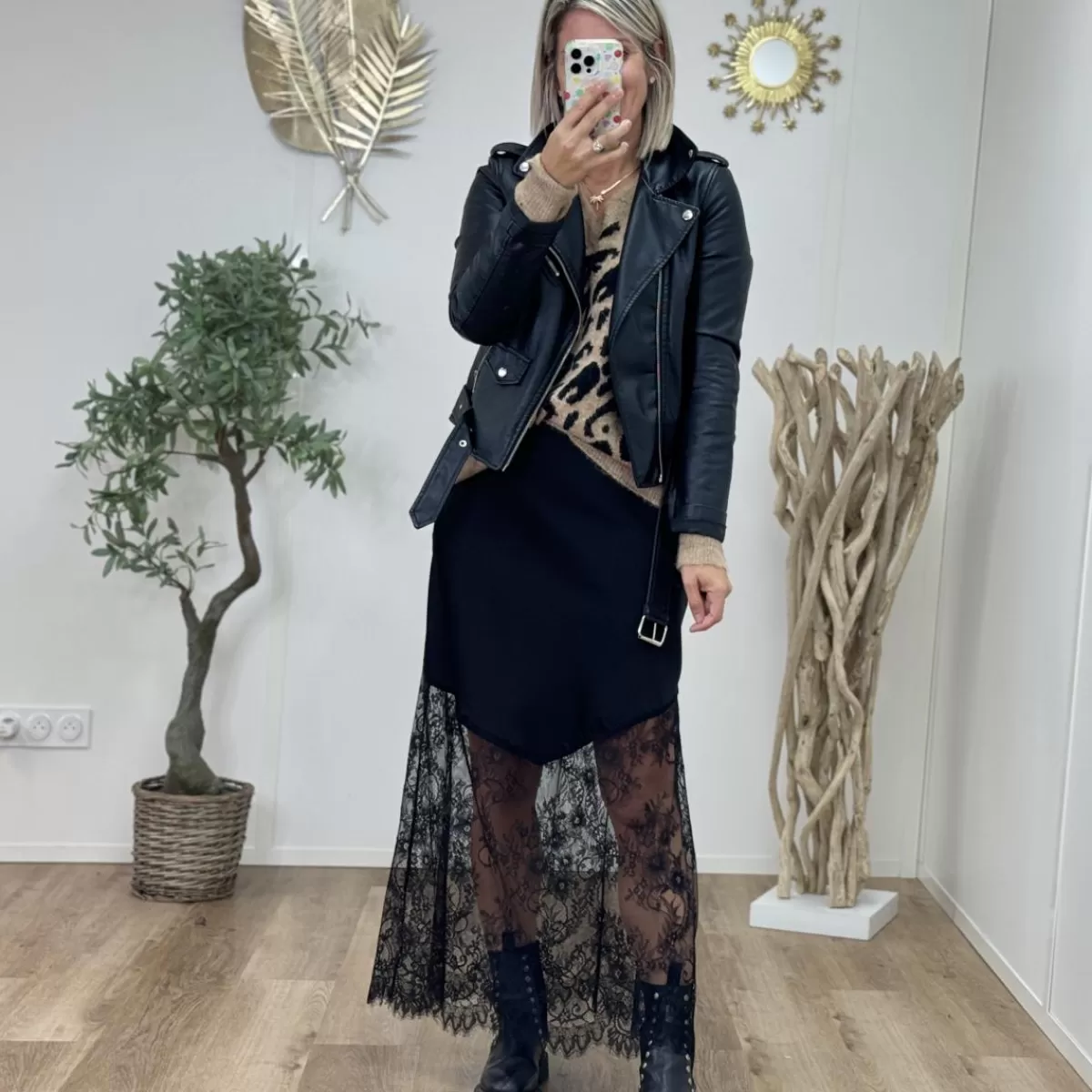 Jupe dentelle<Le Dressing de Sarah D Sale