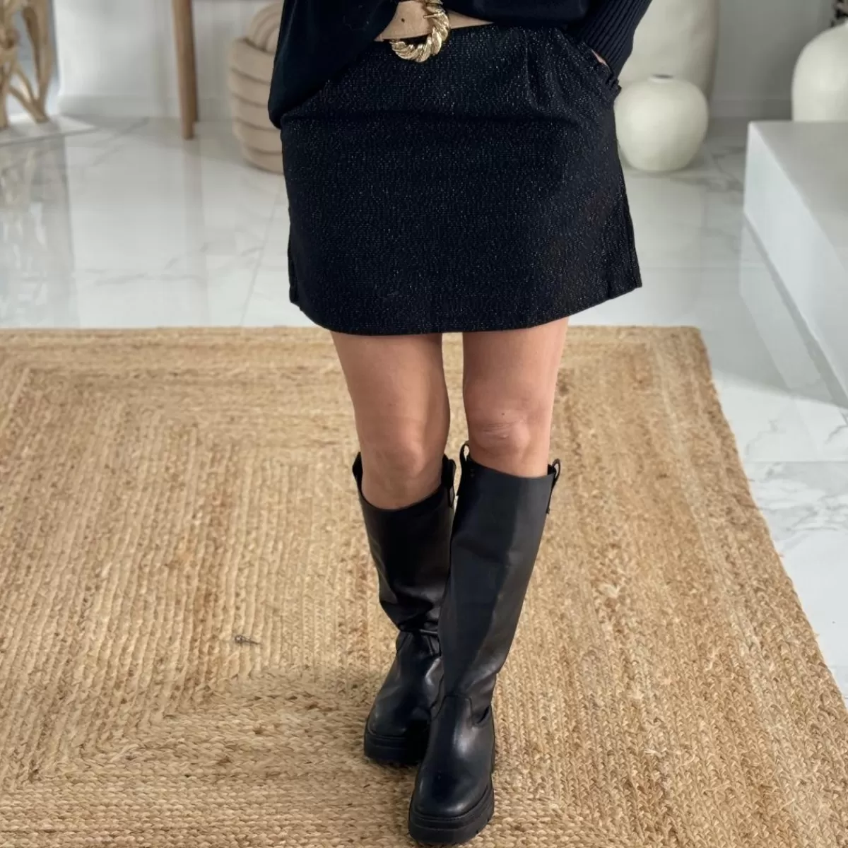 Jupe Nancy noire<Le Dressing de Sarah D Hot