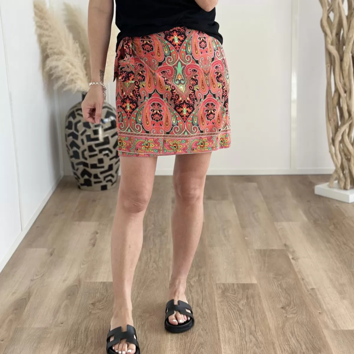 Jupe Portefeuille<Le Dressing de Sarah D Best Sale