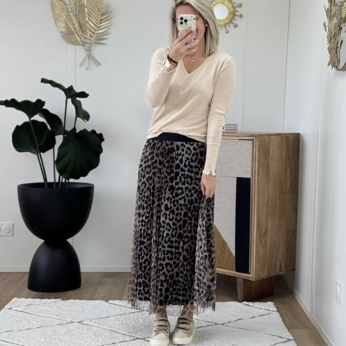 Jupe reversible<Le Dressing de Sarah D Shop