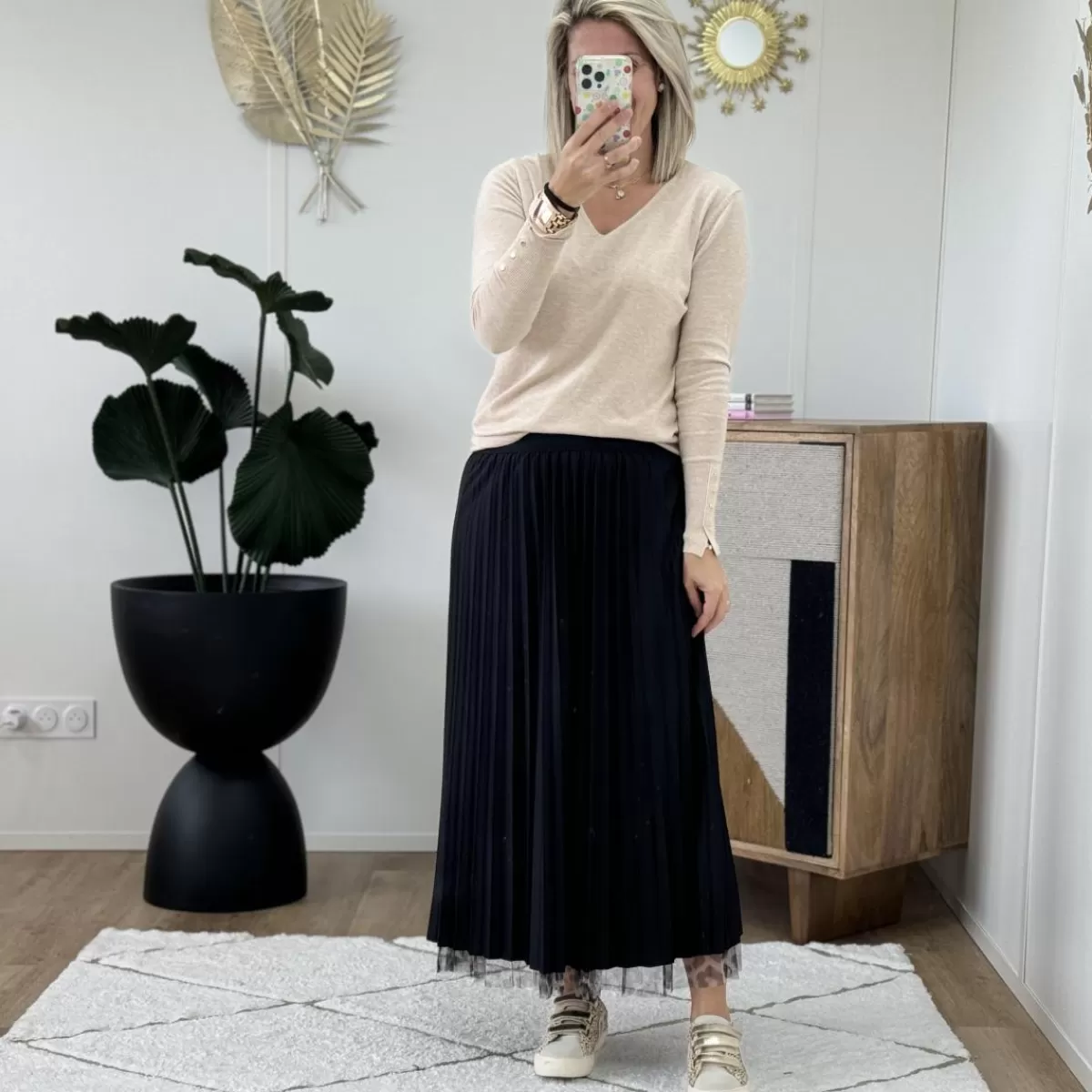 Jupe reversible<Le Dressing de Sarah D Shop