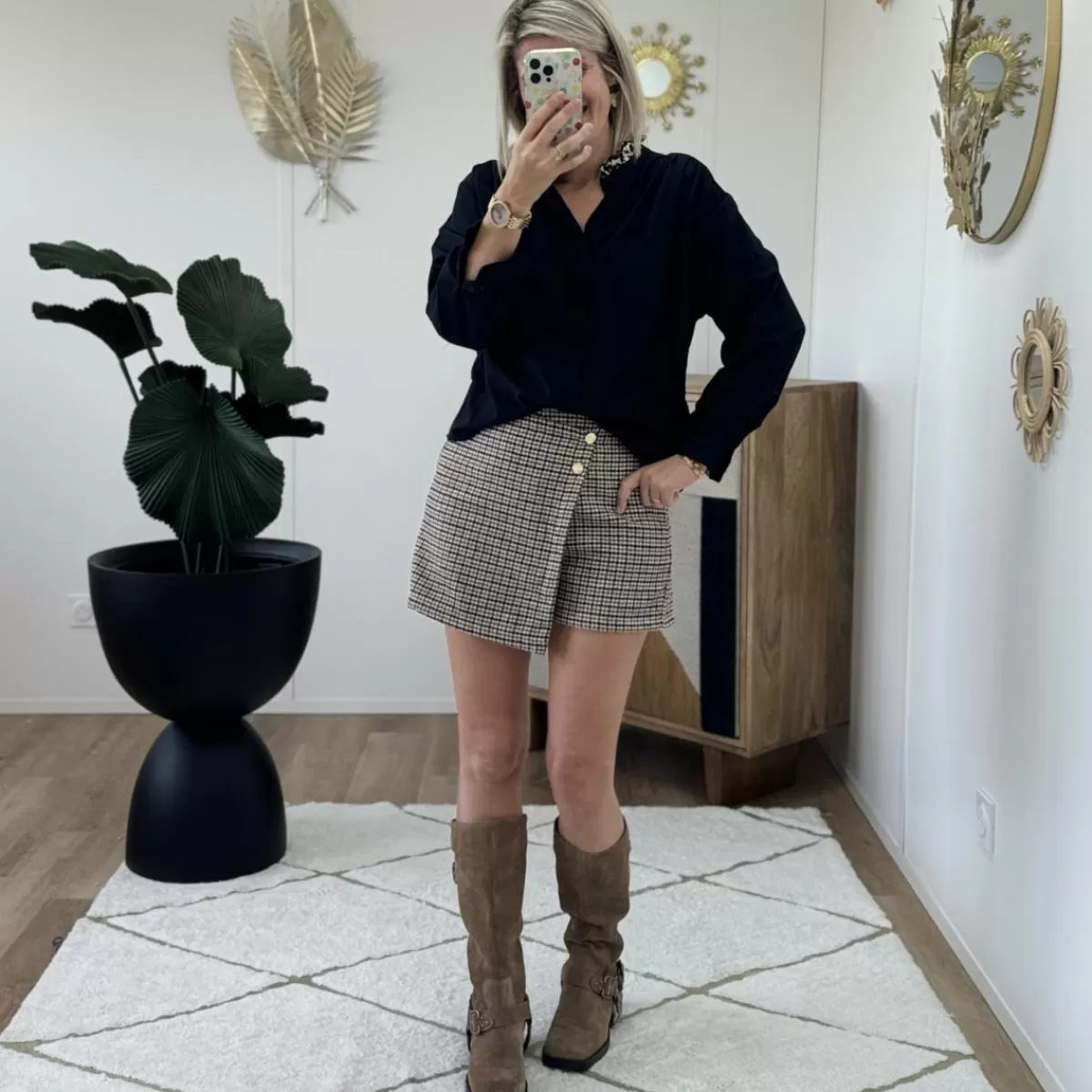 Jupe short Perrine<Le Dressing de Sarah D Best Sale