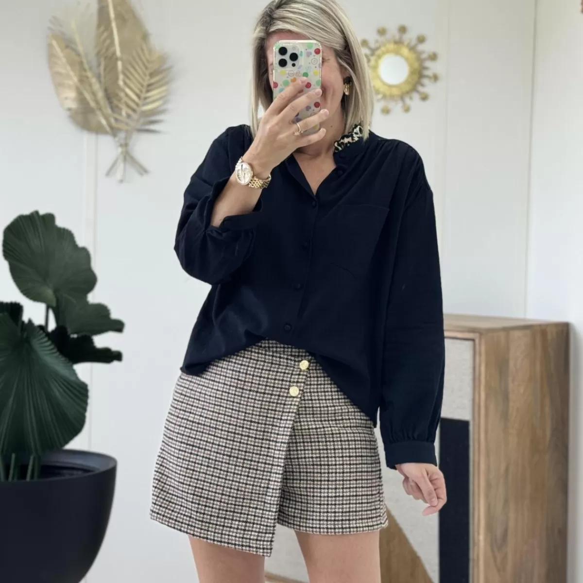 Jupe short Perrine<Le Dressing de Sarah D Best Sale