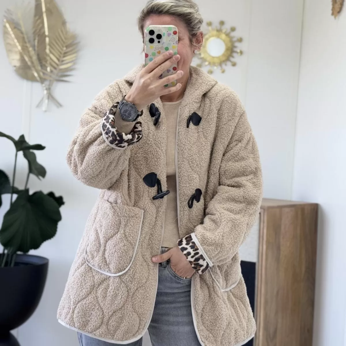 Manteau Kris beige<Le Dressing de Sarah D Best