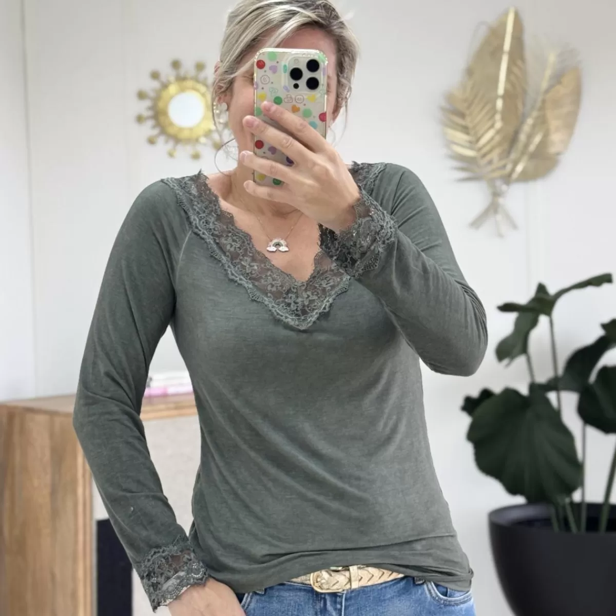 nouveau Sous pull kaki<Le Dressing de Sarah D Best Sale
