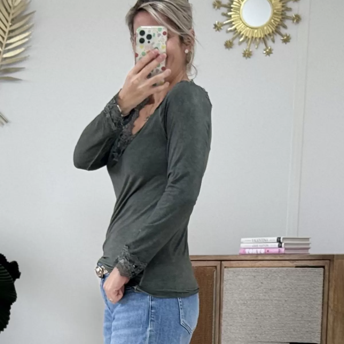 nouveau Sous pull kaki<Le Dressing de Sarah D Best Sale