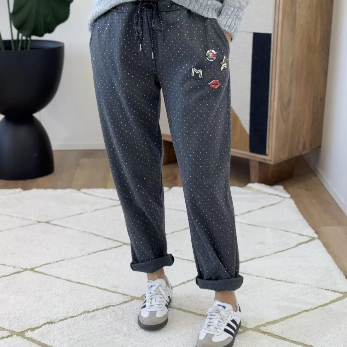 Pantalon Aaron gris<Le Dressing de Sarah D Best Sale