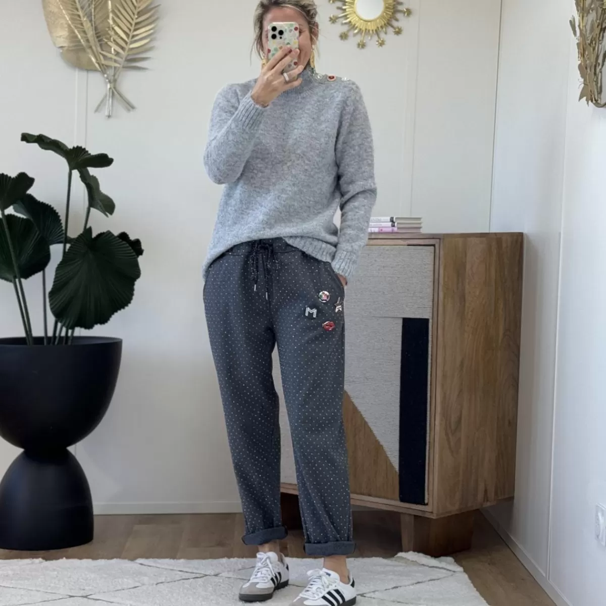 Pantalon Aaron gris<Le Dressing de Sarah D Best Sale