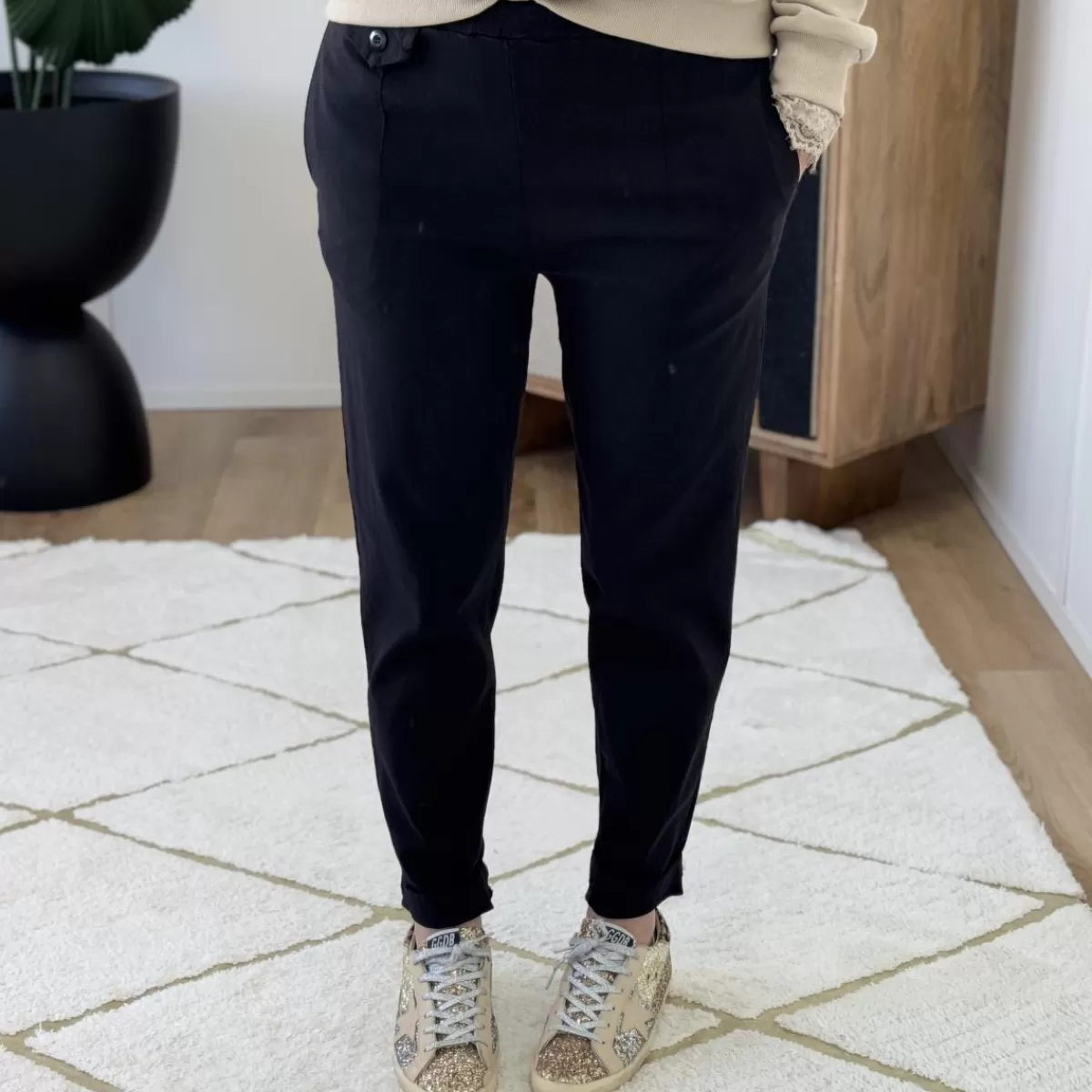Pantalon jogg Mila noir<Le Dressing de Sarah D Best