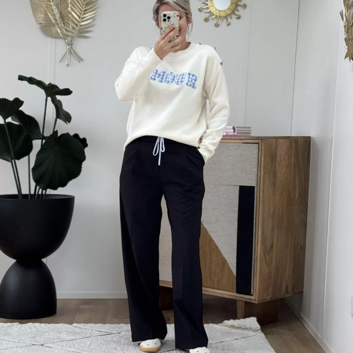 Pantalon Nikkie noir<Le Dressing de Sarah D Online