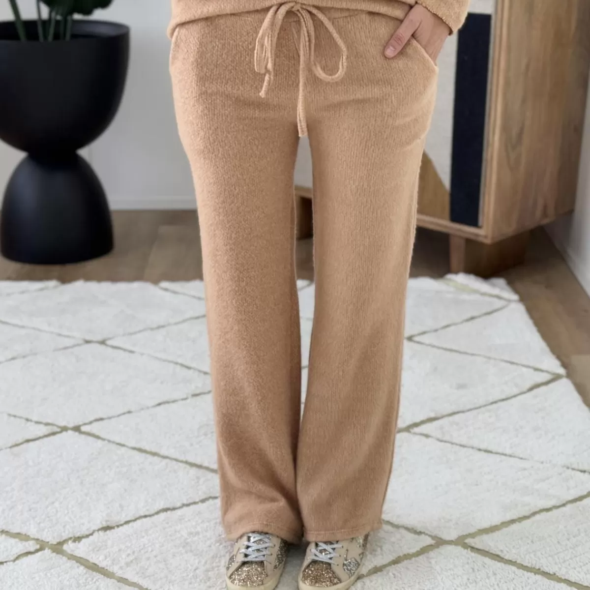 Pantalon Taylor camel<Le Dressing de Sarah D Store