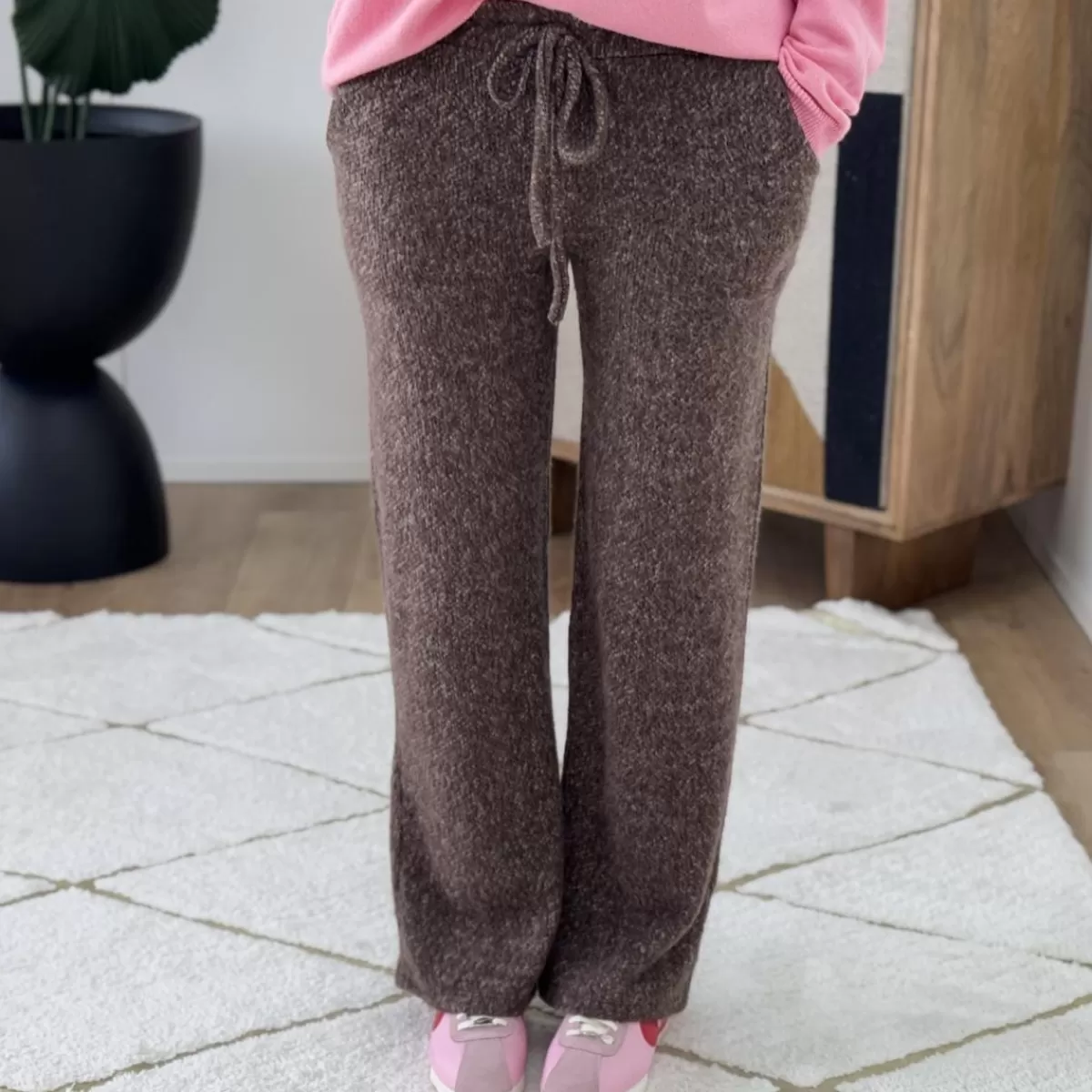 Pantalon Taylor chocolat<Le Dressing de Sarah D Shop