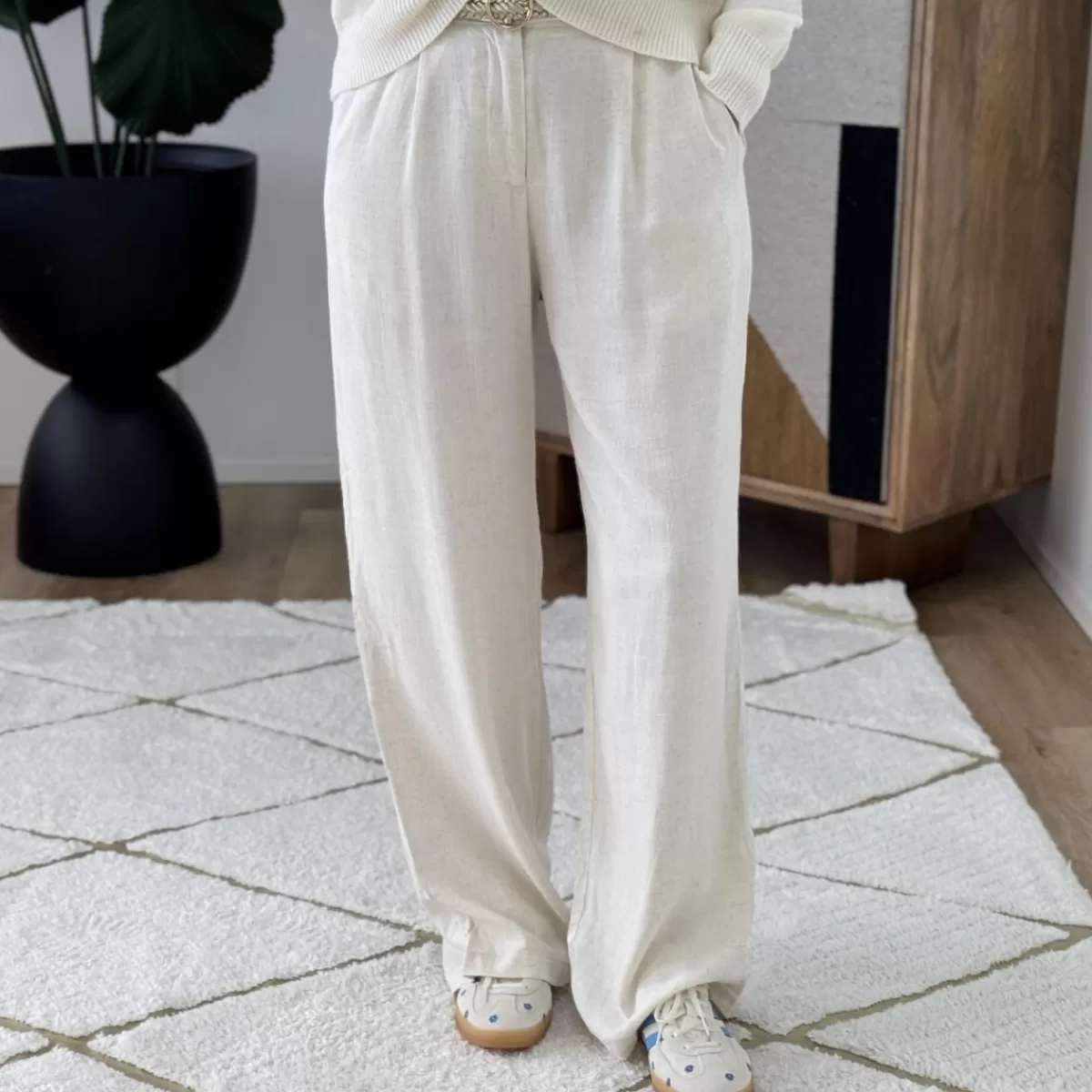 Pantalon Victoire écru<Le Dressing de Sarah D Hot