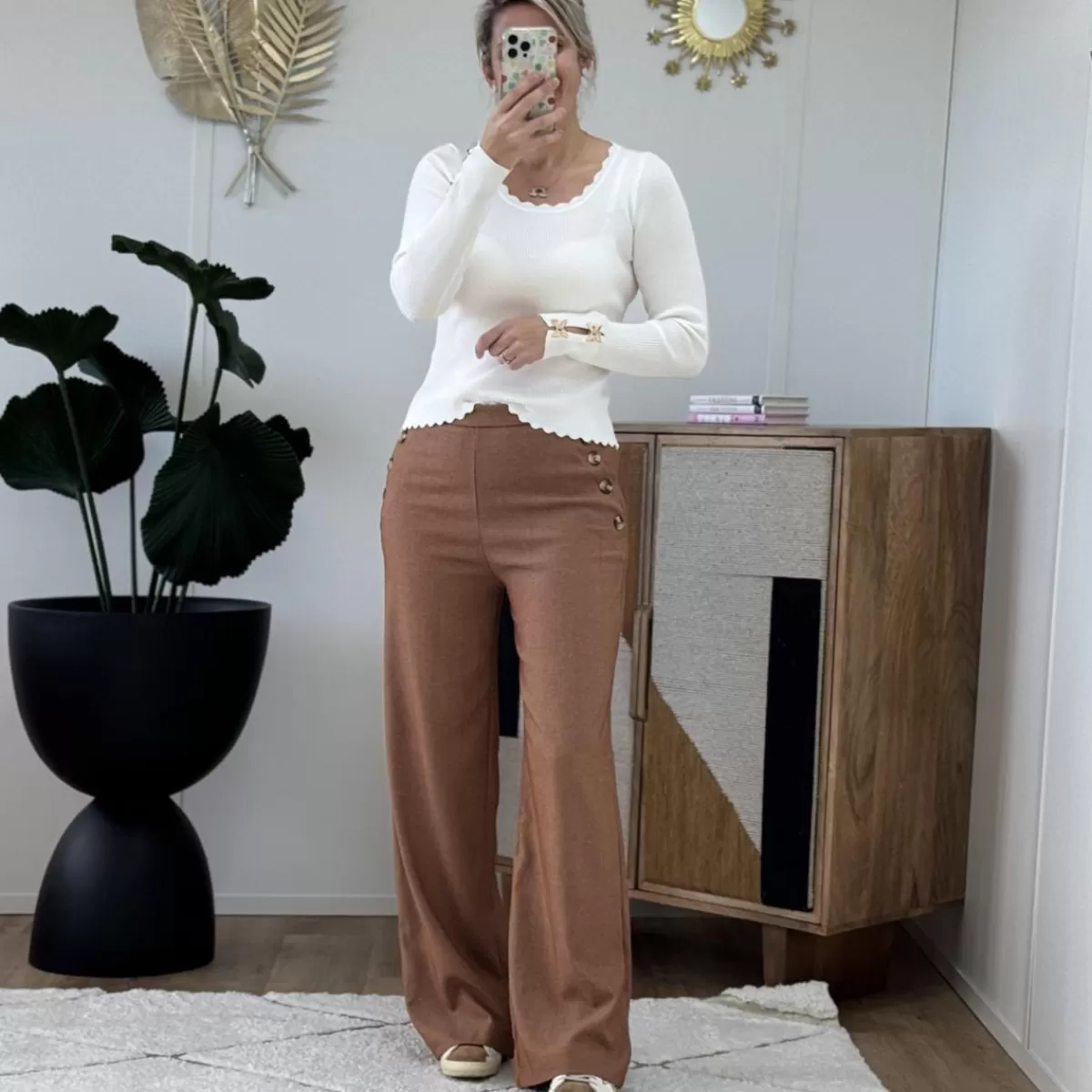 Pull Alexis blanc<Le Dressing de Sarah D Store