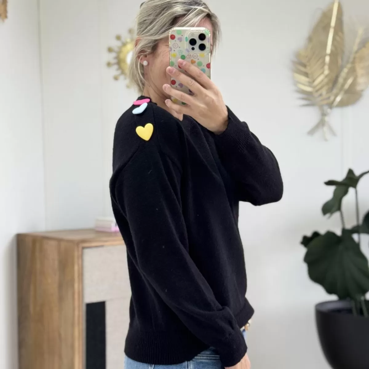 Pull Emilie noir<Le Dressing de Sarah D Outlet