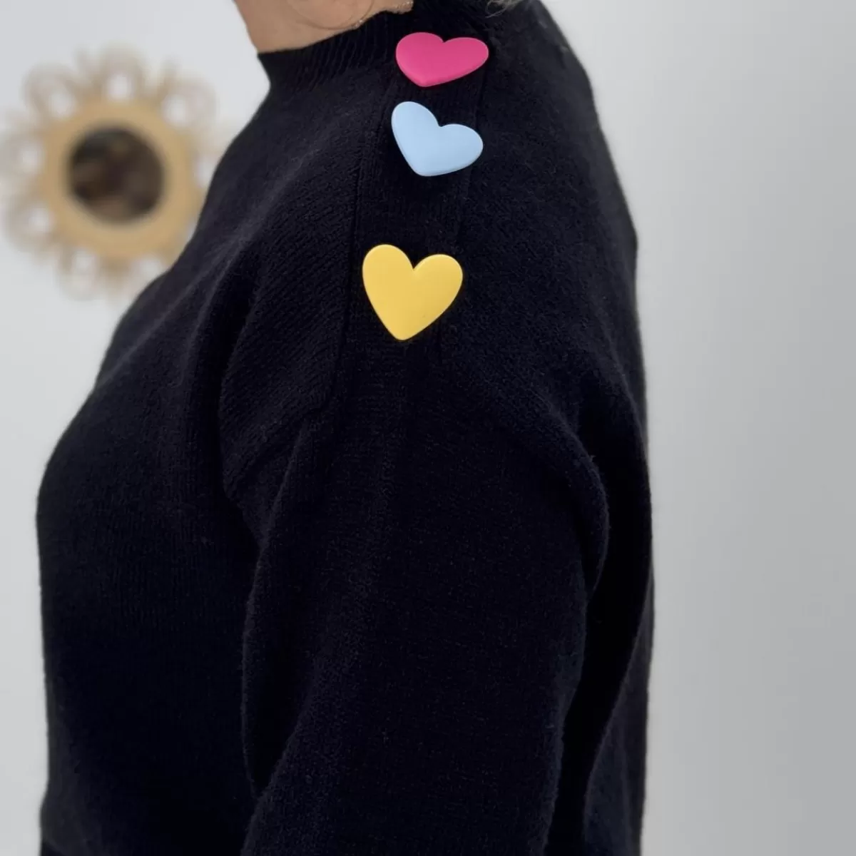 Pull Emilie noir<Le Dressing de Sarah D Outlet