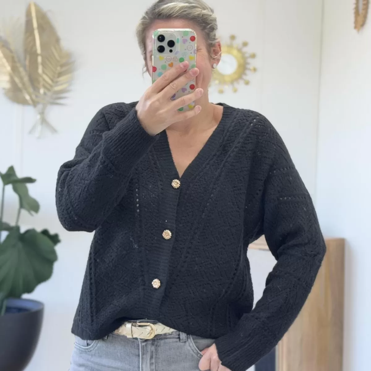 Pull gilet Thalia<Le Dressing de Sarah D Best Sale