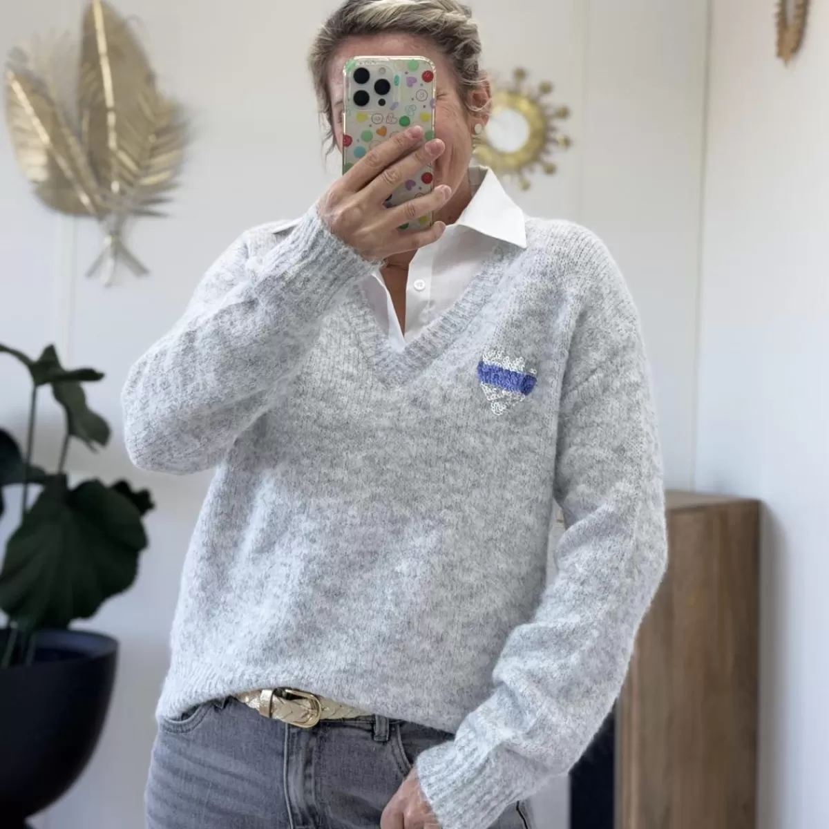 Pull Harlow gris<Le Dressing de Sarah D Best