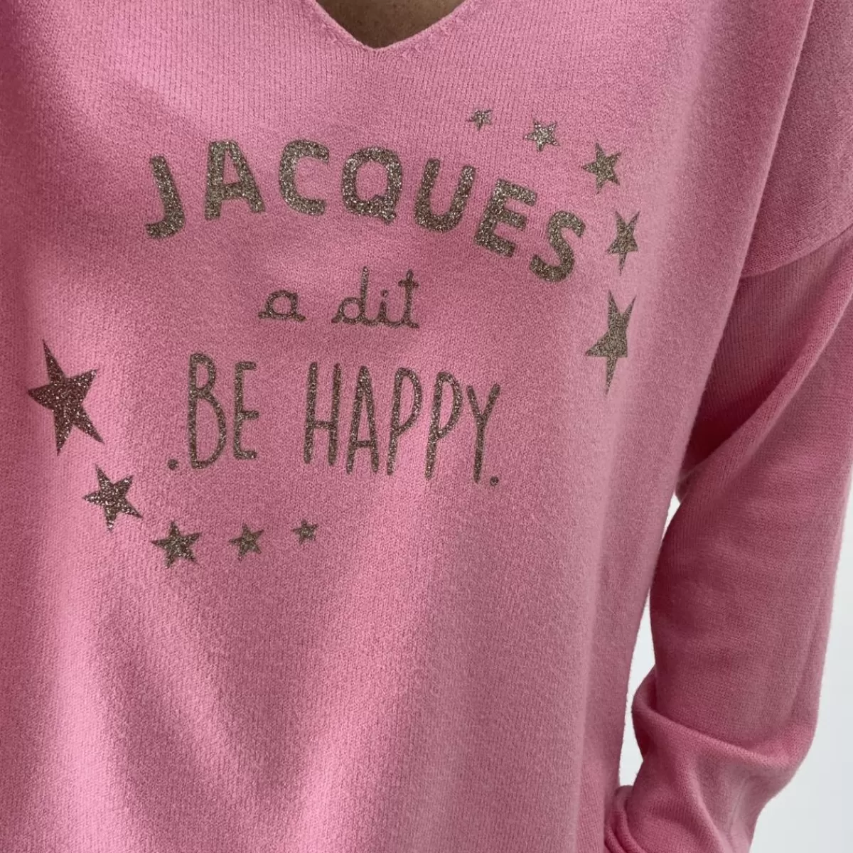Pull Jacques rose<Le Dressing de Sarah D Best Sale
