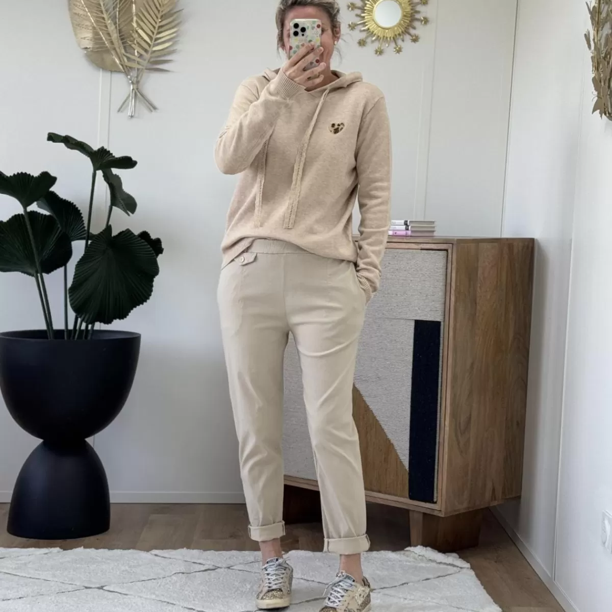 Pull Joy beige<Le Dressing de Sarah D Best