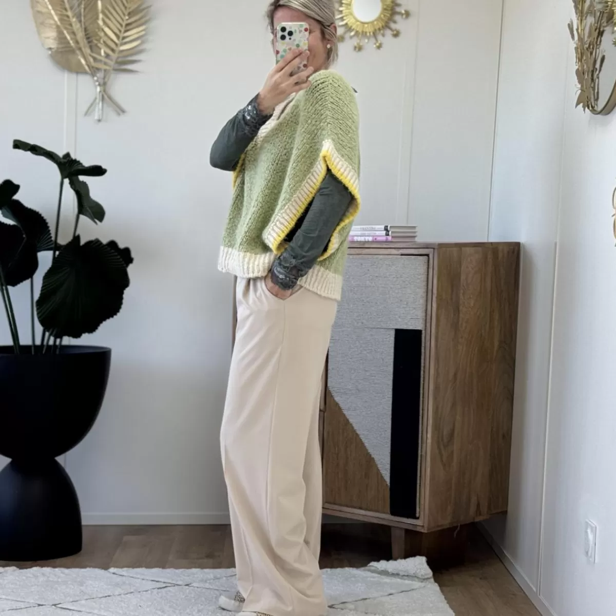Pull Logan kaki<Le Dressing de Sarah D Clearance