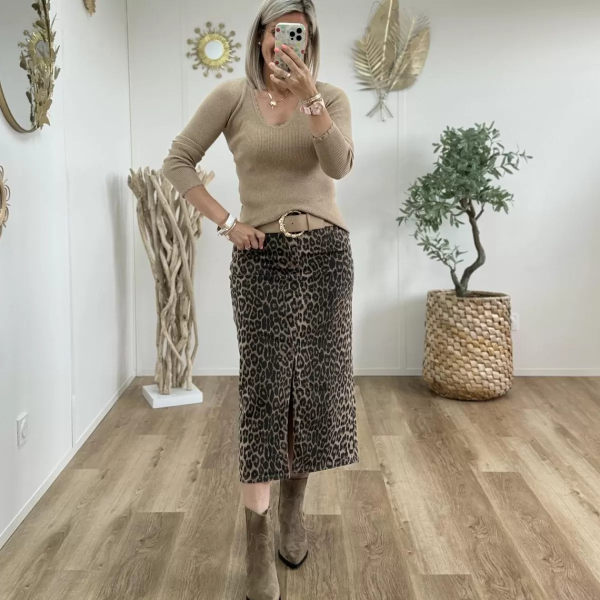 Pull Lola camel<Le Dressing de Sarah D Outlet