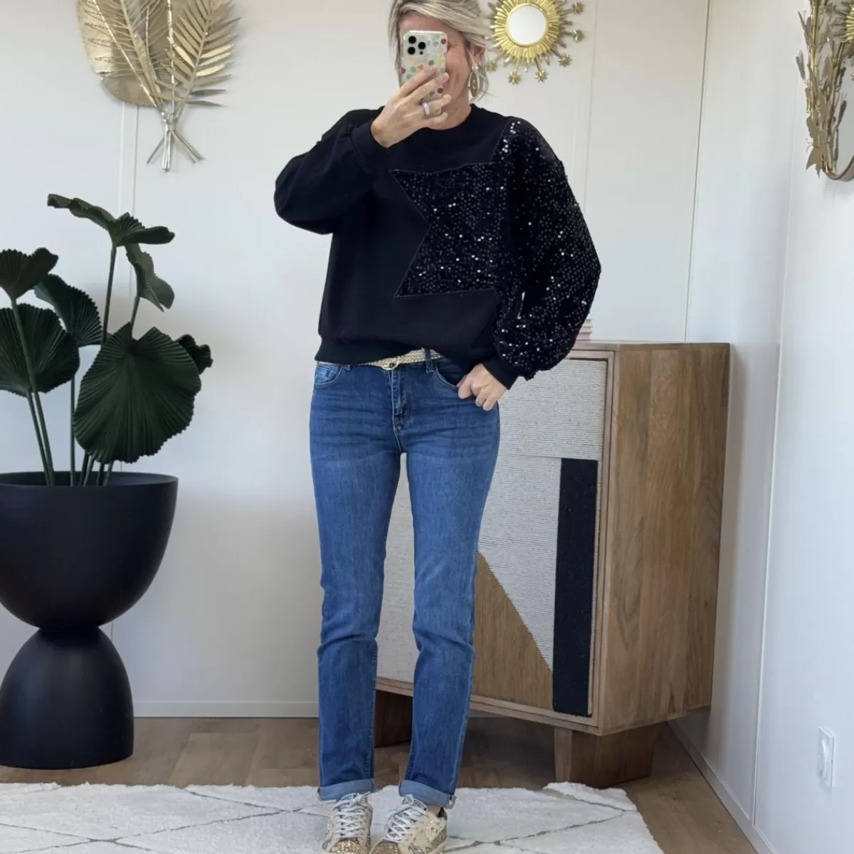 Pull Marika noir<Le Dressing de Sarah D Store