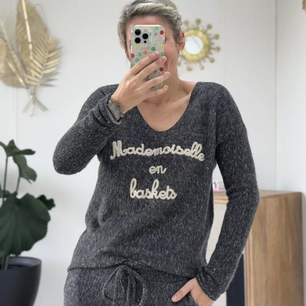 Pull Mlle gris<Le Dressing de Sarah D Best