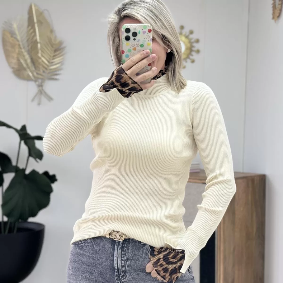 Pull Noé ecru<Le Dressing de Sarah D Outlet