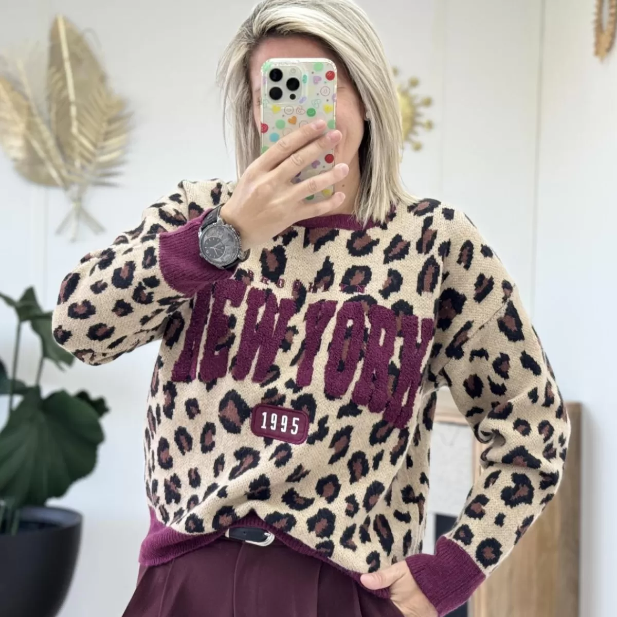 Pull NY 1995<Le Dressing de Sarah D Hot