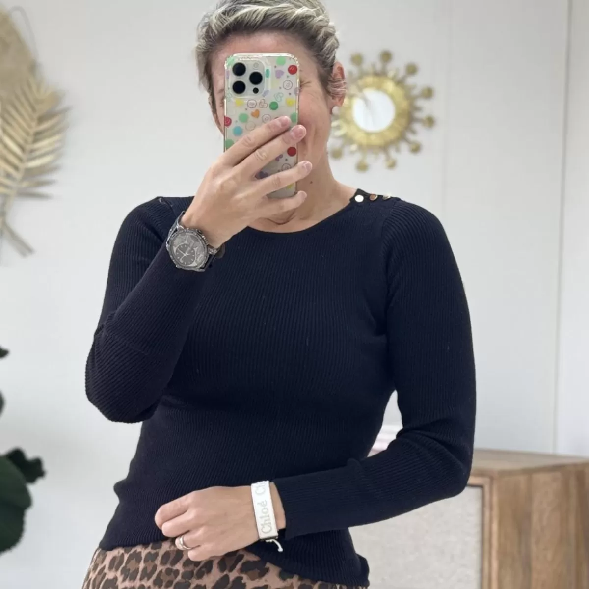 Pull Quincy noir ( du 34 au 40)<Le Dressing de Sarah D Shop