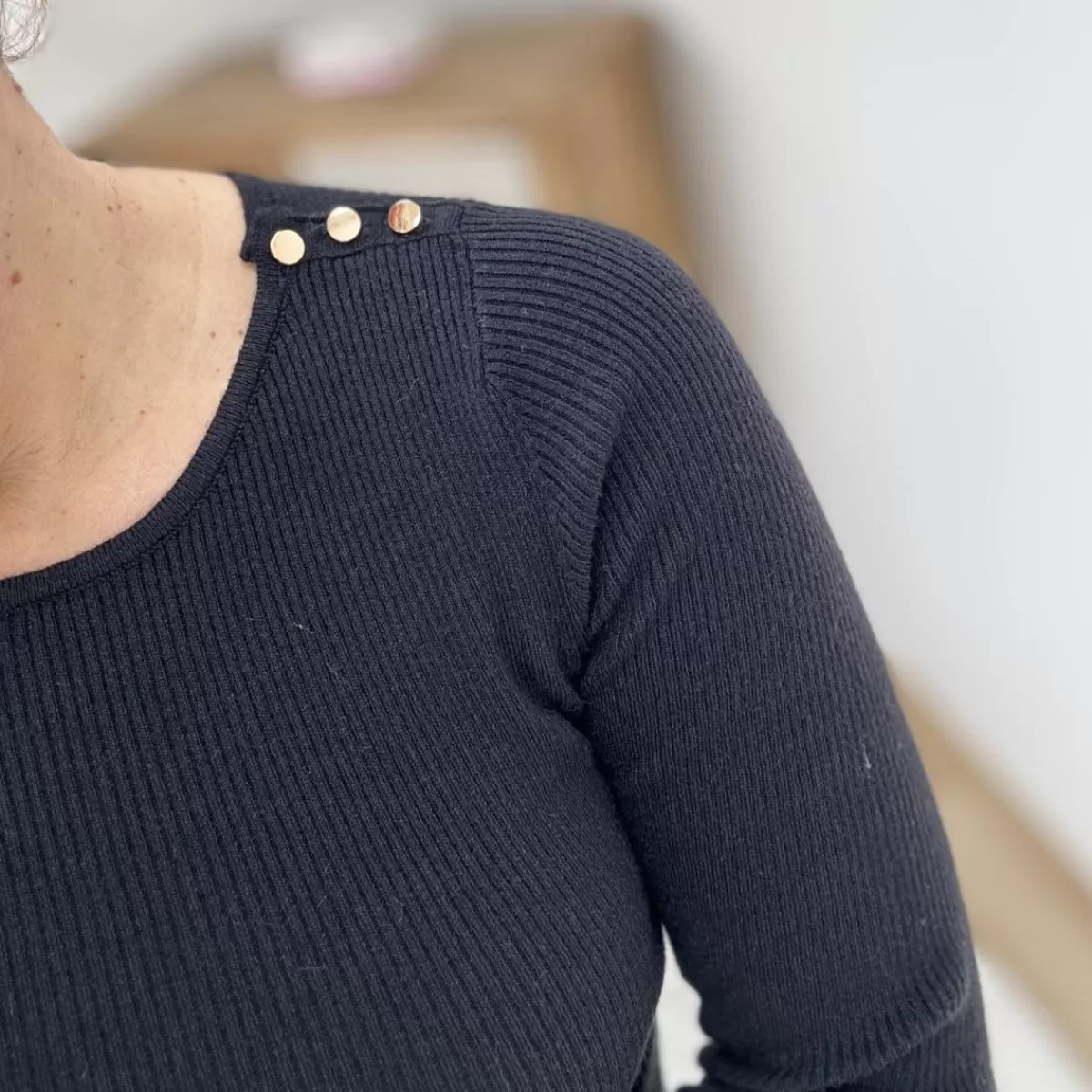Pull Quincy noir ( du 34 au 40)<Le Dressing de Sarah D Shop