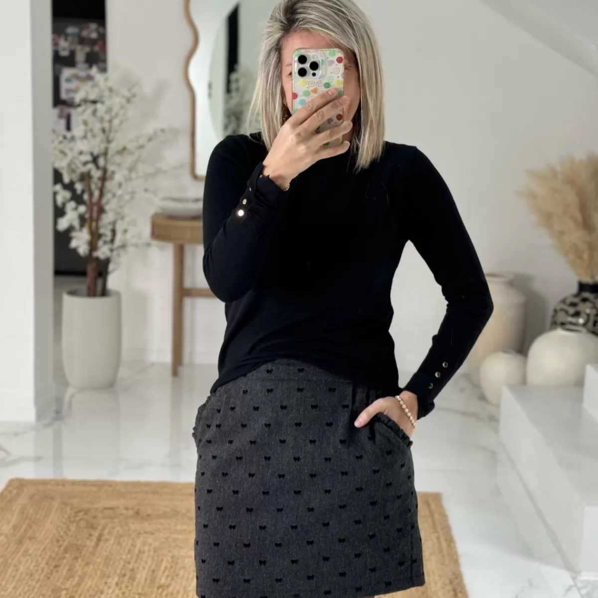 Pull Riley noir<Le Dressing de Sarah D Cheap