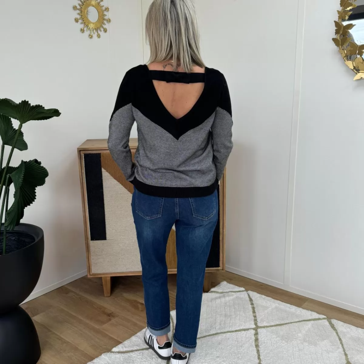 Pull Vanessa noir<Le Dressing de Sarah D Best
