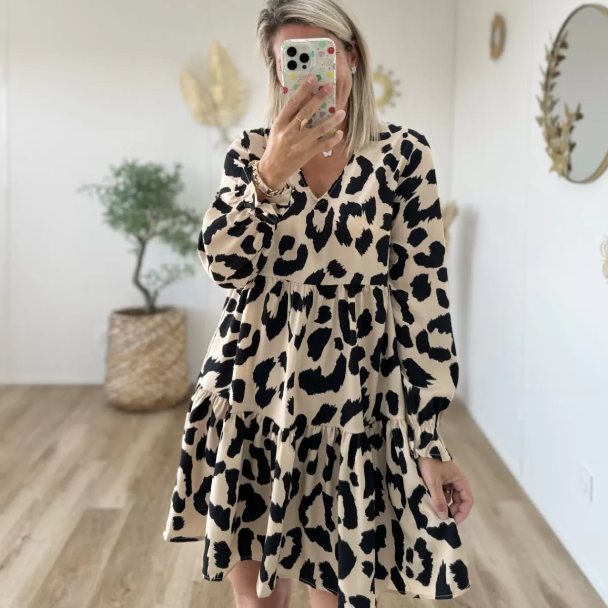 Robe Felizia beige<Le Dressing de Sarah D Store