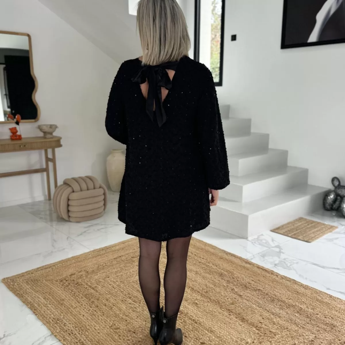 Robe Lois noire<Le Dressing de Sarah D Best Sale