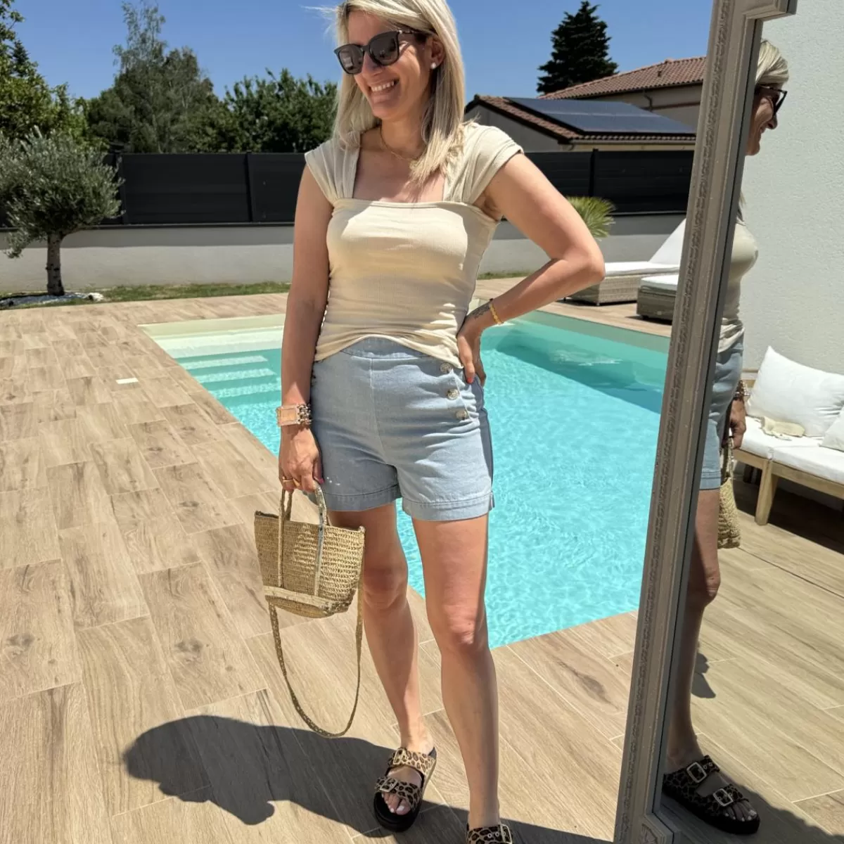 Short Doriane<Le Dressing de Sarah D Clearance
