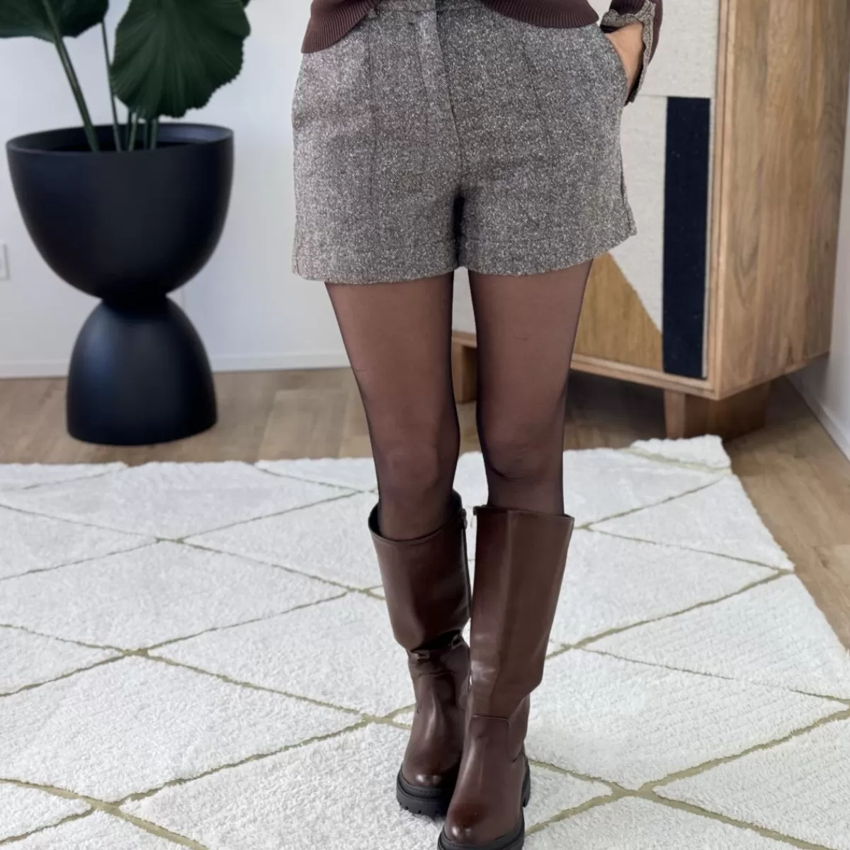 Short Joe chocolat<Le Dressing de Sarah D Discount